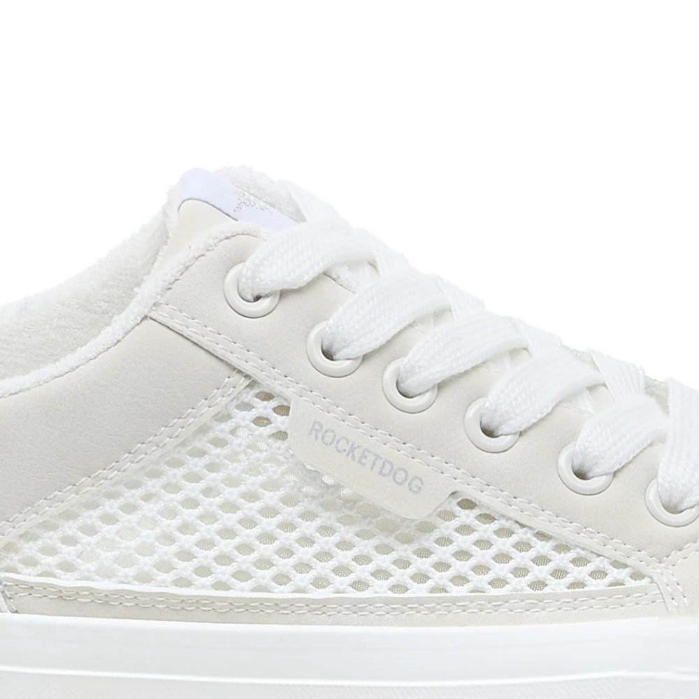 Rocket Dog White Sneakers with Perforated Details - Picture 2 of 7